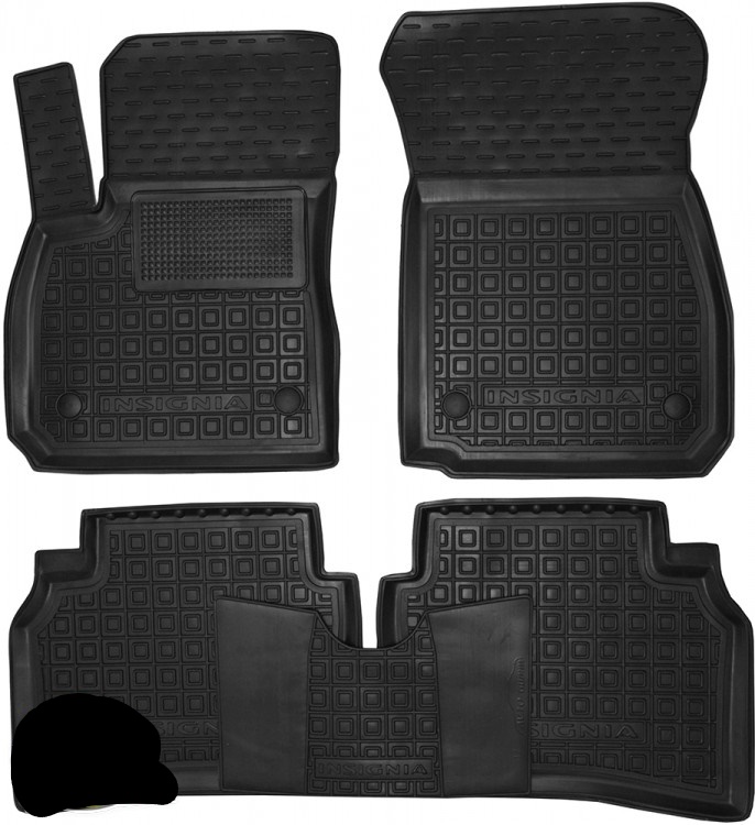 Set tappetini di  gomma su misura per Opel Insignia (2017+)